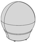 The Frozen Ball 65cm - Lina Design