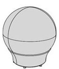 The Frozen Ball 55cm - Lina Design