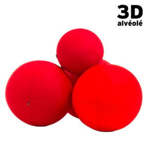 triple pouf assise - The Ball Modular - revêtement - 3D-tex