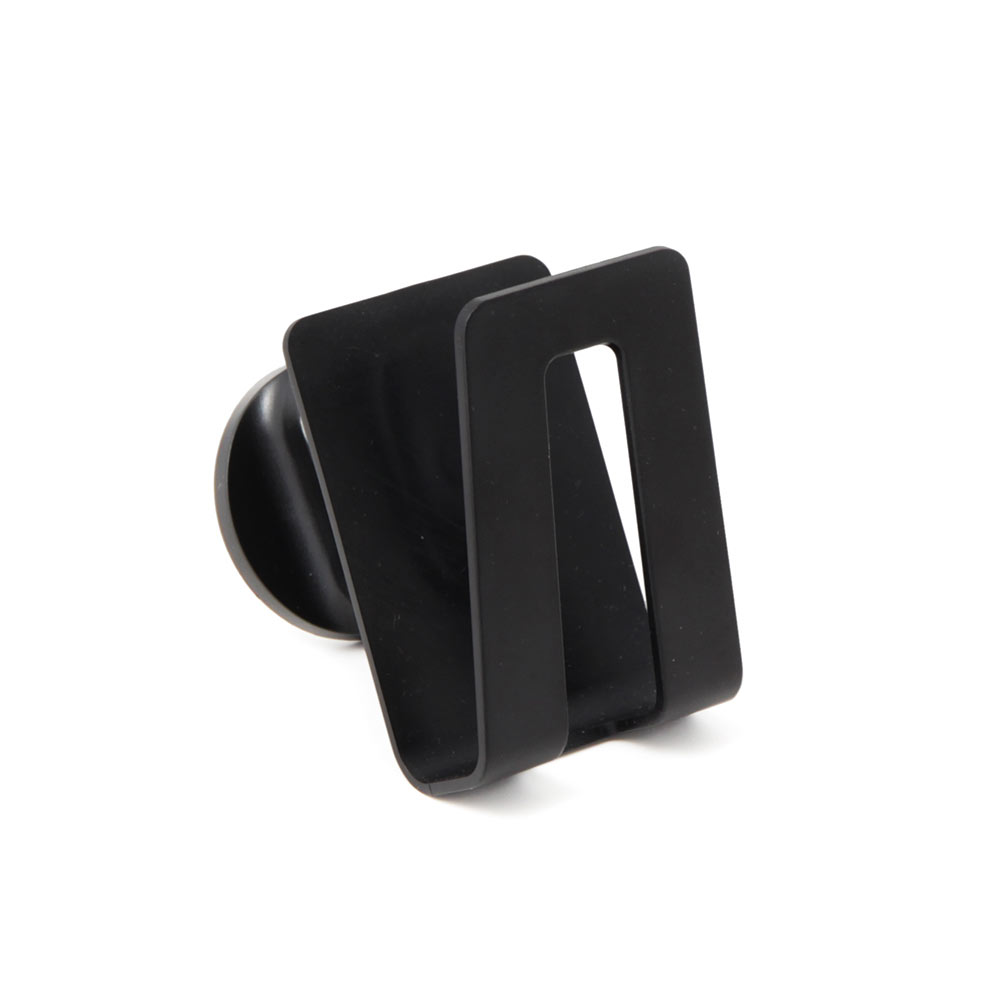 Le porte-éponge aimanté pour évier, Longueur 6,5 cm Profondeur 2,5 cm,  couleur:noir : : Cuisine et Maison