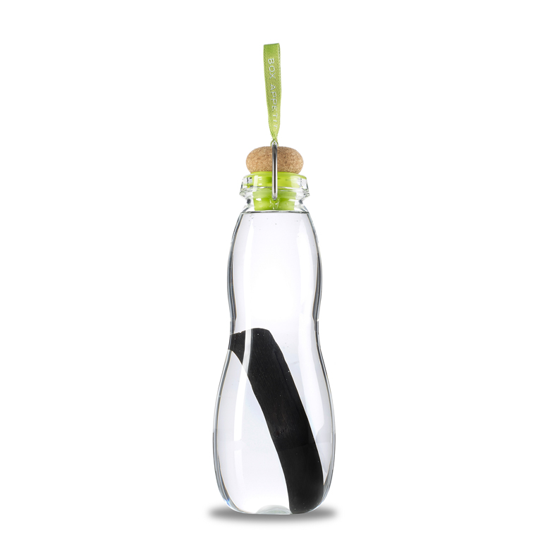 Petite bouteille d'eau en verre Eau Good Glass – LIME – LAPADD