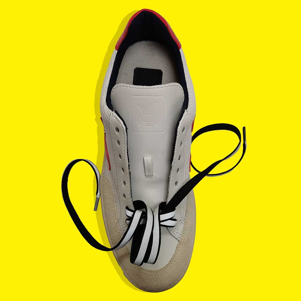 RAINETTE Accessoires chaussures LACETS RÉFLÉCHISSANTS blanc - 4MURS