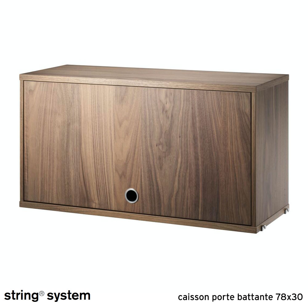 String System / caisson porte battante 78x30 - NOYER