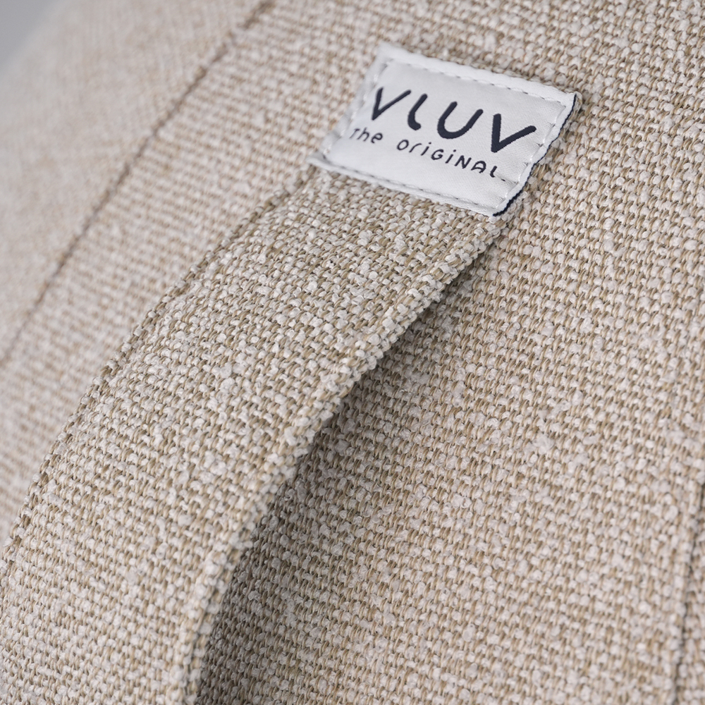Pouf, siège ballon - VAIR - LINEN – Image 2