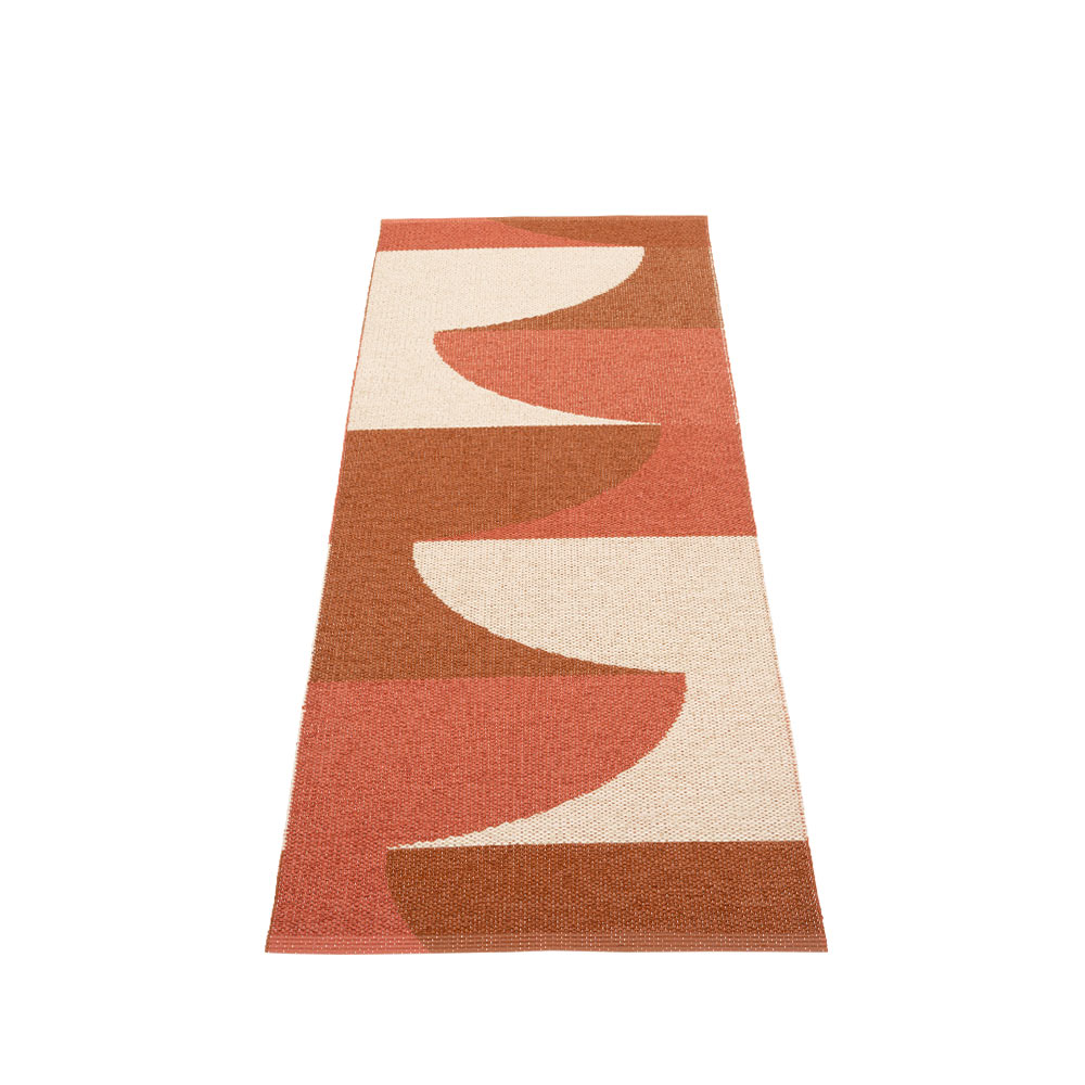 HILL - tapis long, tapis de couloir - BRICK – Image 2