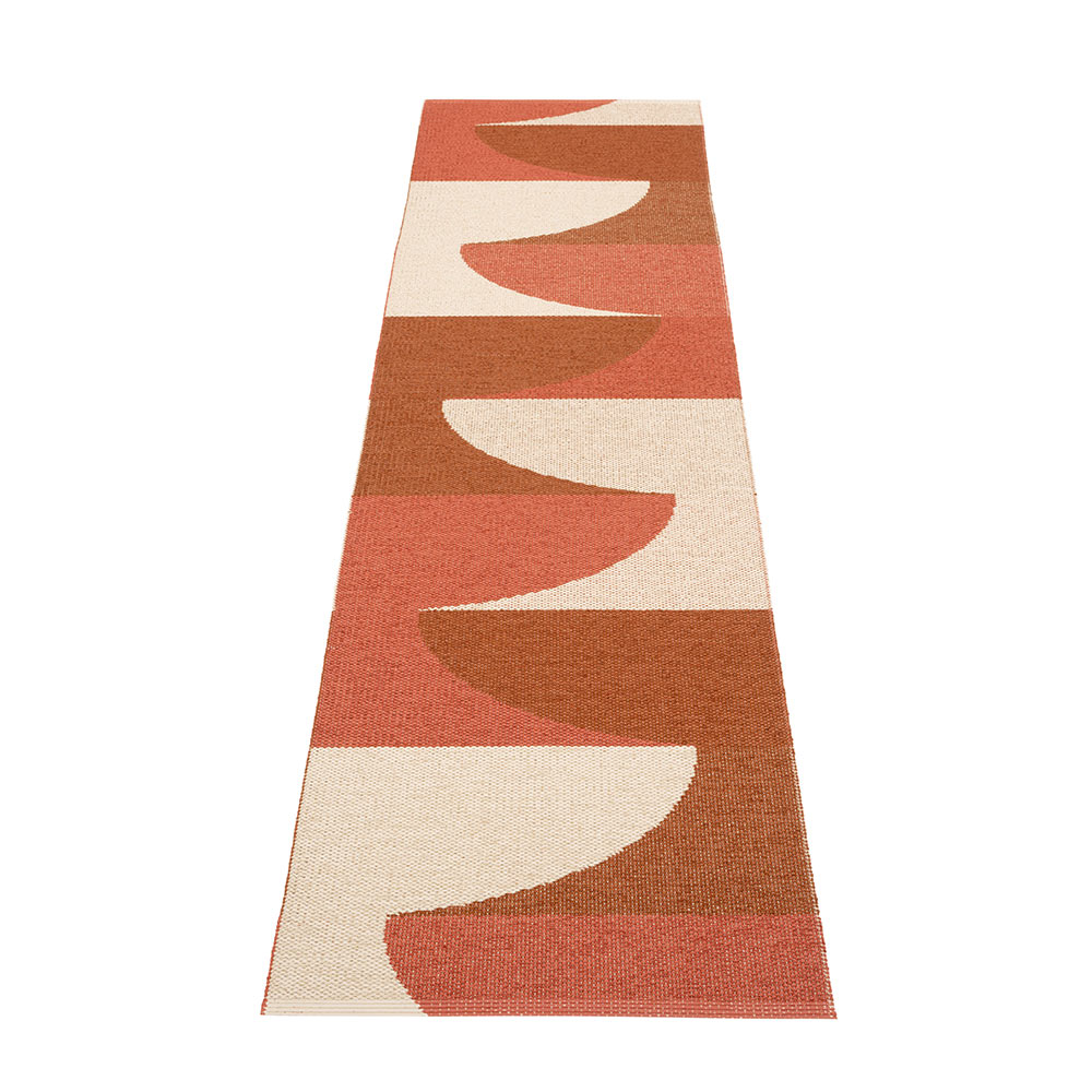 HILL - tapis long, tapis de couloir - BRICK – Image 4