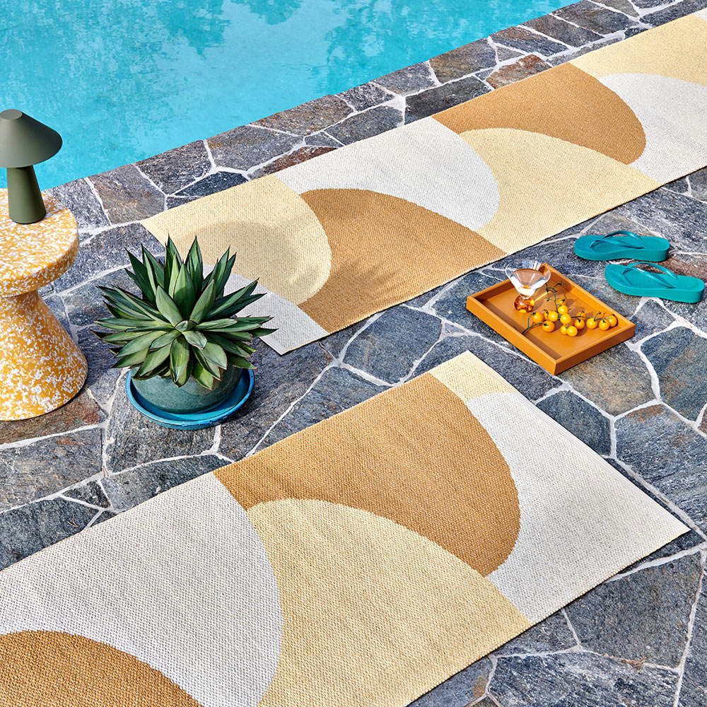 HILL - tapis long, tapis de couloir - OCHRE – Image 9
