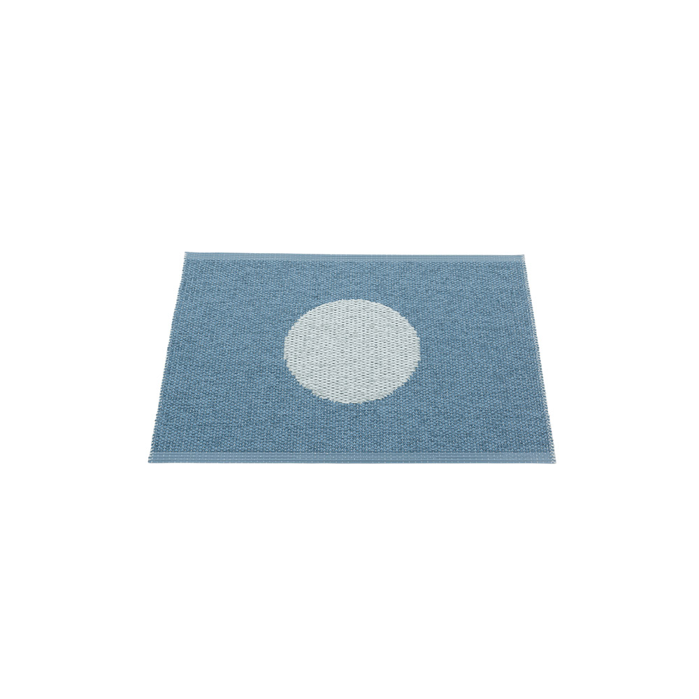 VERA POP - petit tapis 70x50 - RIVER BLUE