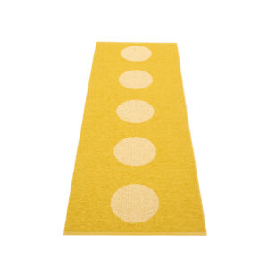 VERA POP - tapis long, tapis de couloir - MUSTARD