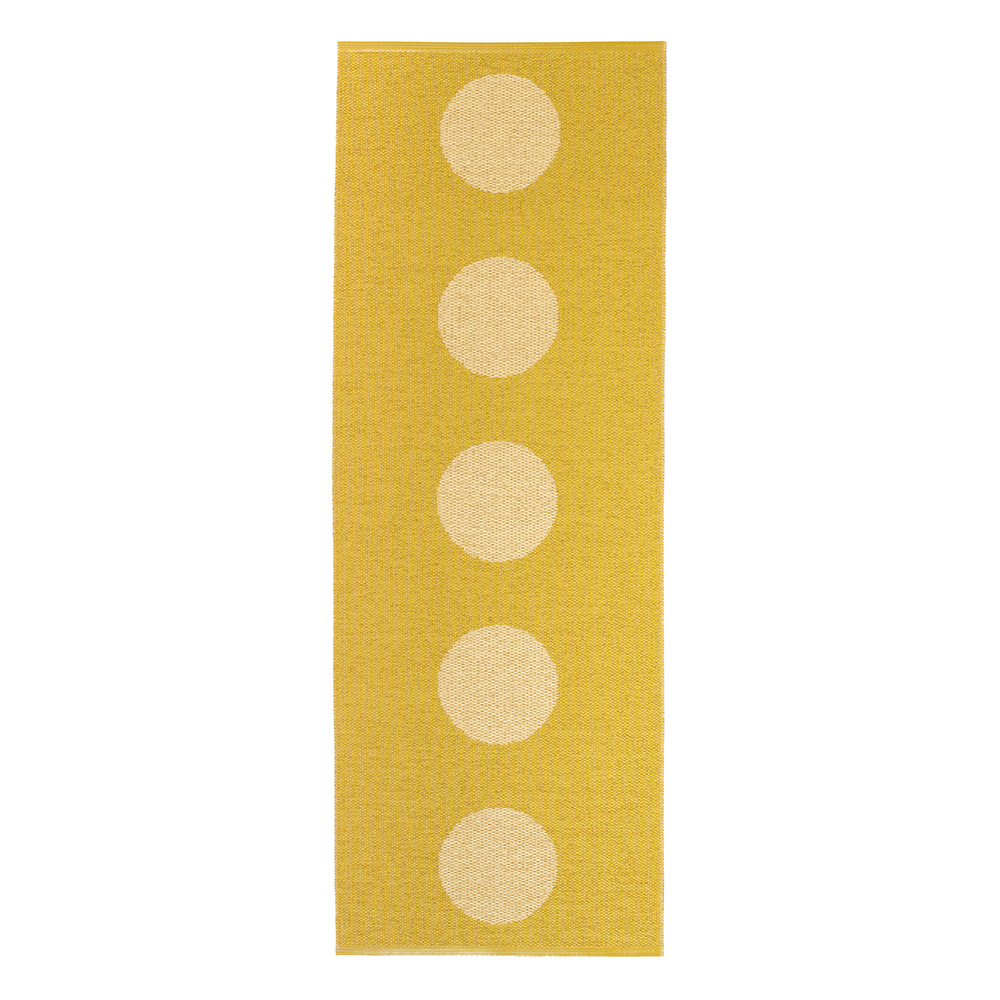 VERA POP - tapis long, tapis de couloir - MUSTARD – Image 3
