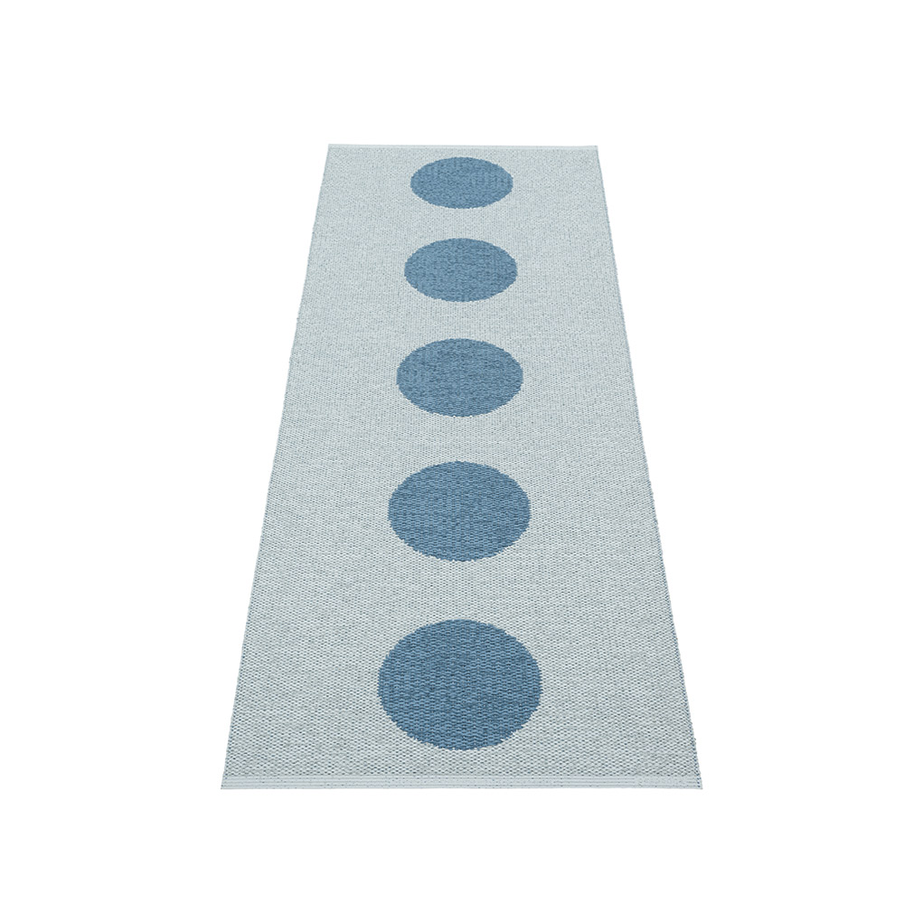 VERA POP - tapis long, tapis de couloir - RIVER BLUE – Image 2
