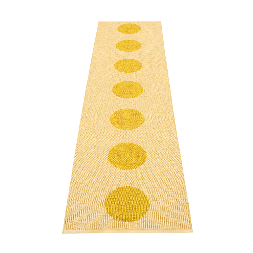 VERA POP - tapis long, tapis de couloir - MUSTARD – Image 7