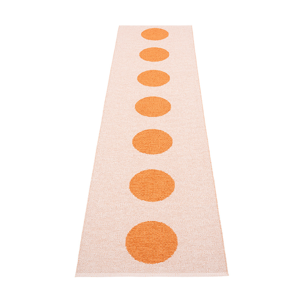 VERA POP - tapis long, tapis de couloir - PALE ORANGE – Image 6