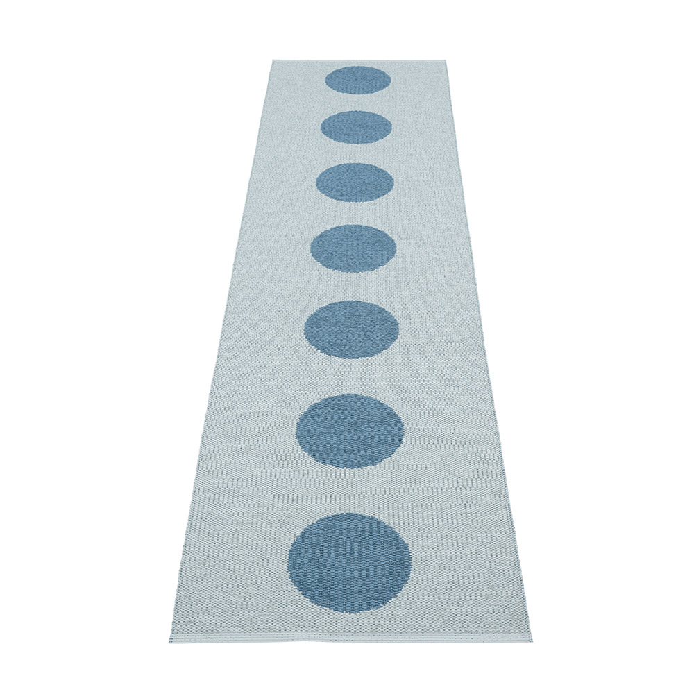 VERA POP - tapis long, tapis de couloir - RIVER BLUE – Image 7