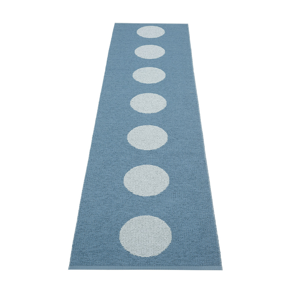VERA POP - tapis long, tapis de couloir - RIVER BLUE – Image 6