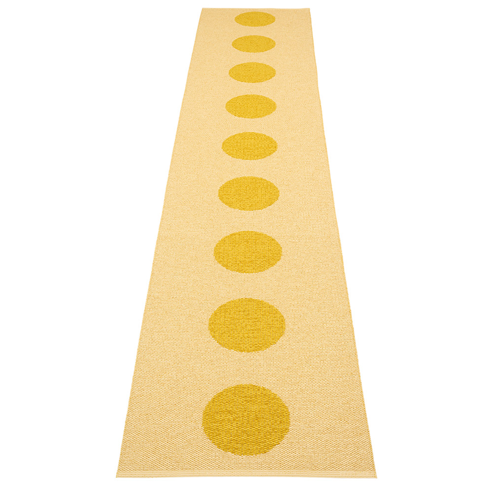 VERA POP - tapis long, tapis de couloir - MUSTARD – Image 9