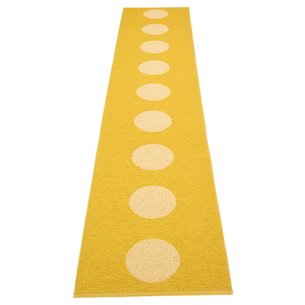 VERA POP - tapis long, tapis de couloir - MUSTARD – Image 8