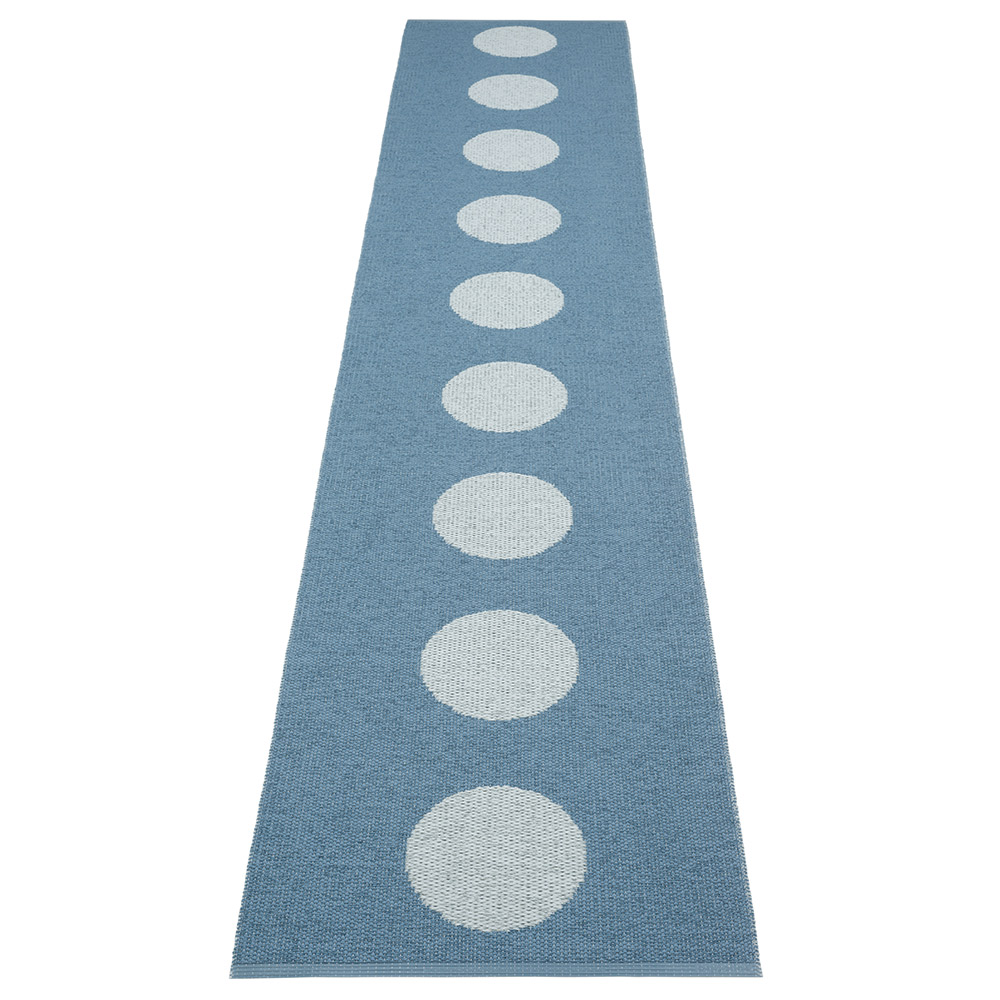 VERA POP - tapis long, tapis de couloir - RIVER BLUE – Image 8