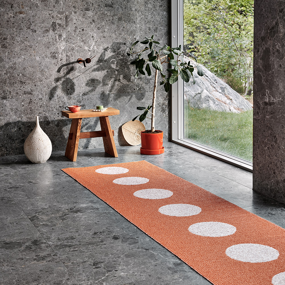 VERA POP - petit tapis 70x50 - PALE ORANGE – Image 3