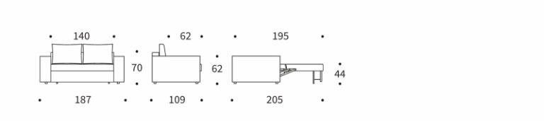 dimensions Cubed Chrome 140