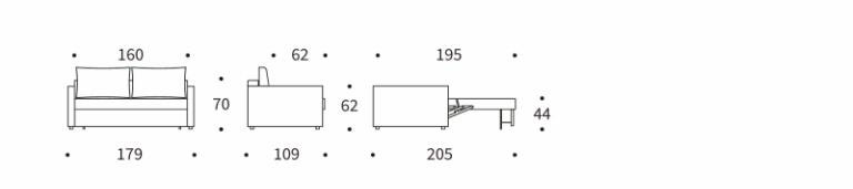 dimensions Cubed Chrome 160