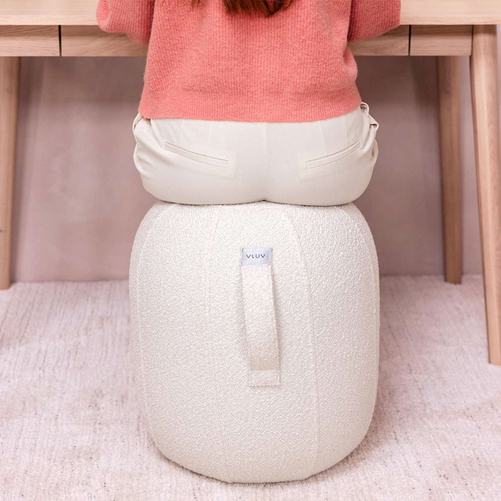 KAPSUL - Pouf ergonomique - DIVA - WHITE – Image 2
