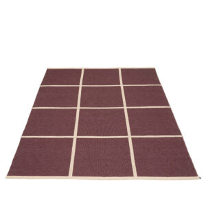 CRISS - grand tapis 180x260 - BURGUNDY