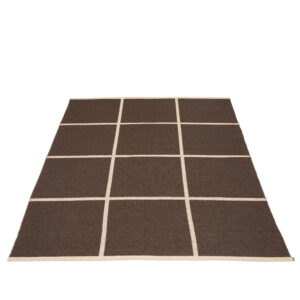 CRISS - grand tapis 180x260 - DARK BROWN