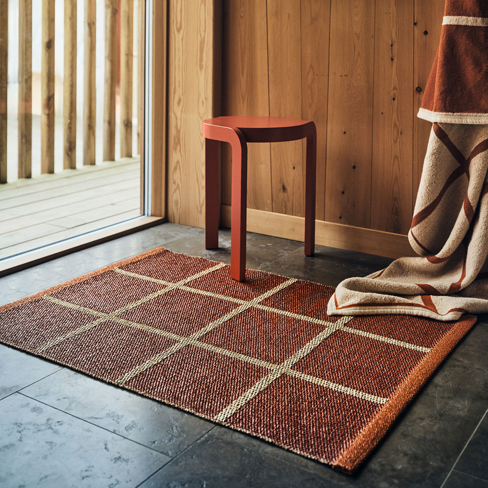 CRISS POP - tapis long, tapis de couloir 70x100 - BRICK – Image 2