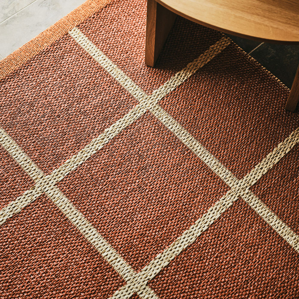 CRISS POP - tapis long, tapis de couloir 70x100 - BRICK – Image 3