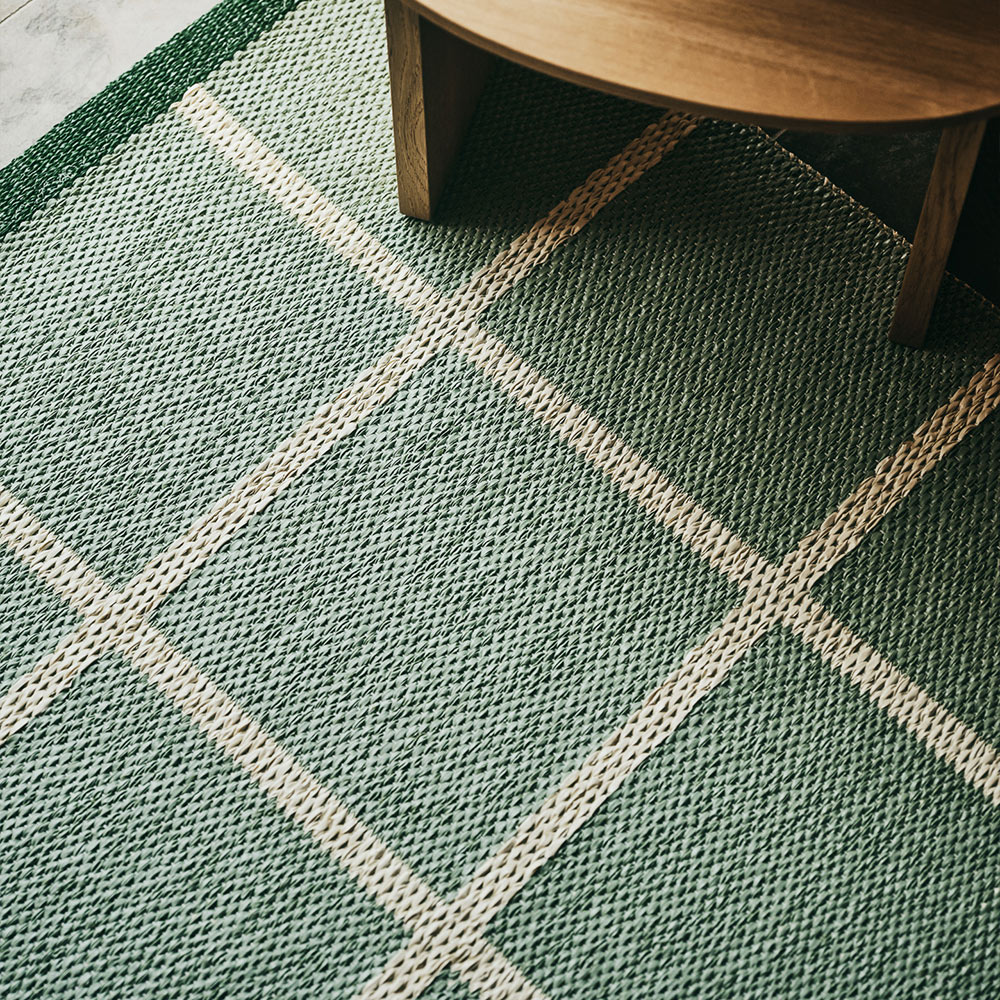 CRISS POP - tapis long, tapis de couloir 70x100 - MISTY MINT – Image 3