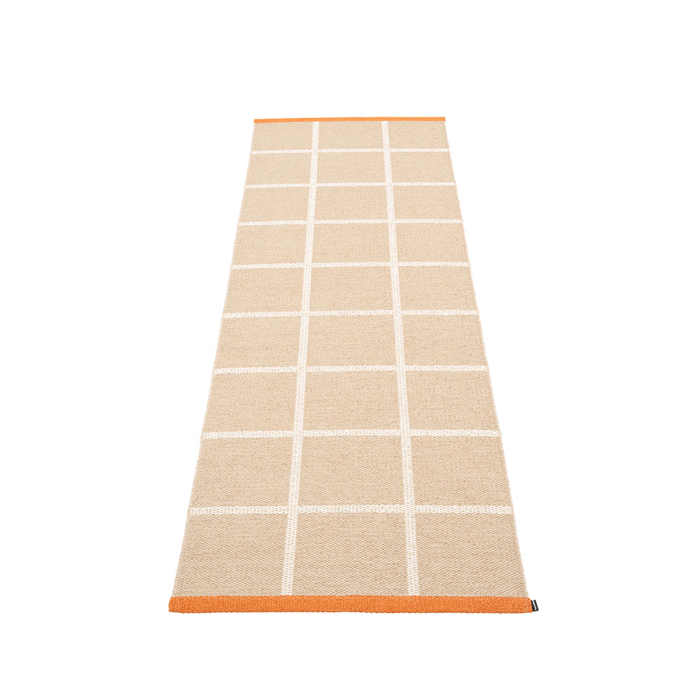 CRISS - tapis long, tapis de couloir - BEIGE