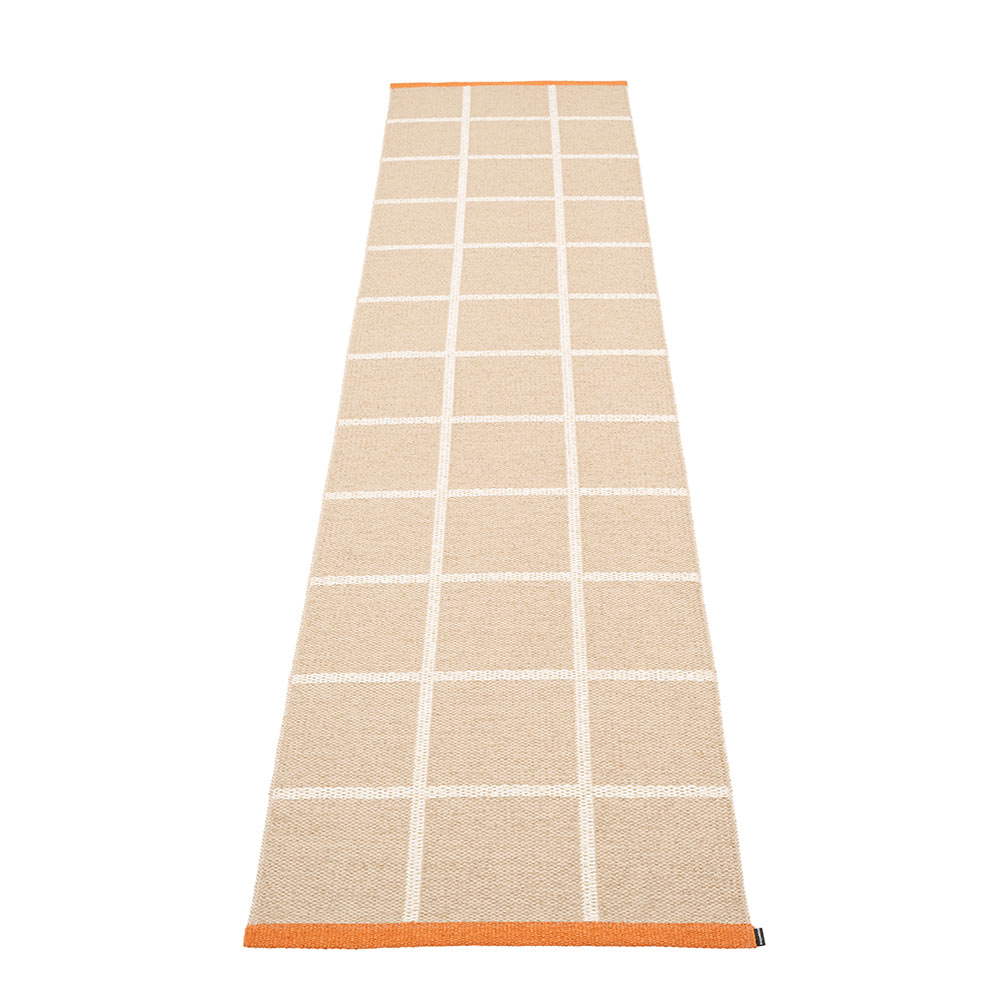 CRISS - tapis long, tapis de couloir - BEIGE – Image 3