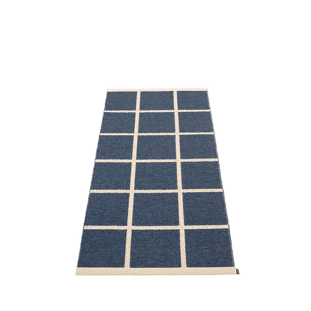 CRISS - tapis long, tapis de couloir - DARK BLUE – Image 2