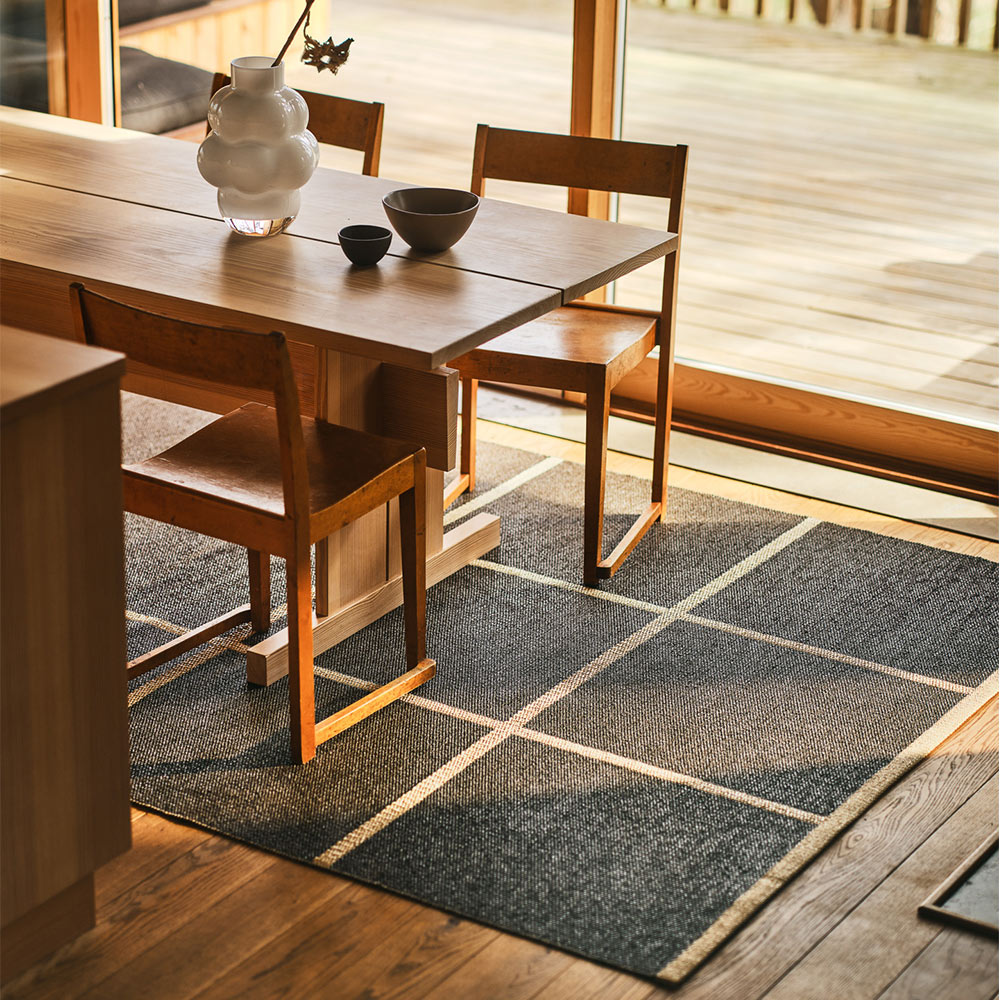 CRISS - tapis long, tapis de couloir - DARK BROWN – Image 4