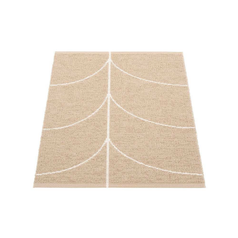 LEIF - petit tapis 70x90 - LIGHT NOUGAT