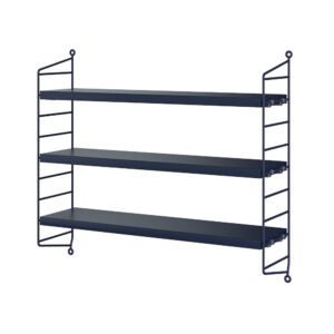 String Pocket / étagère 60x15x50 complète - BLEU NUIT