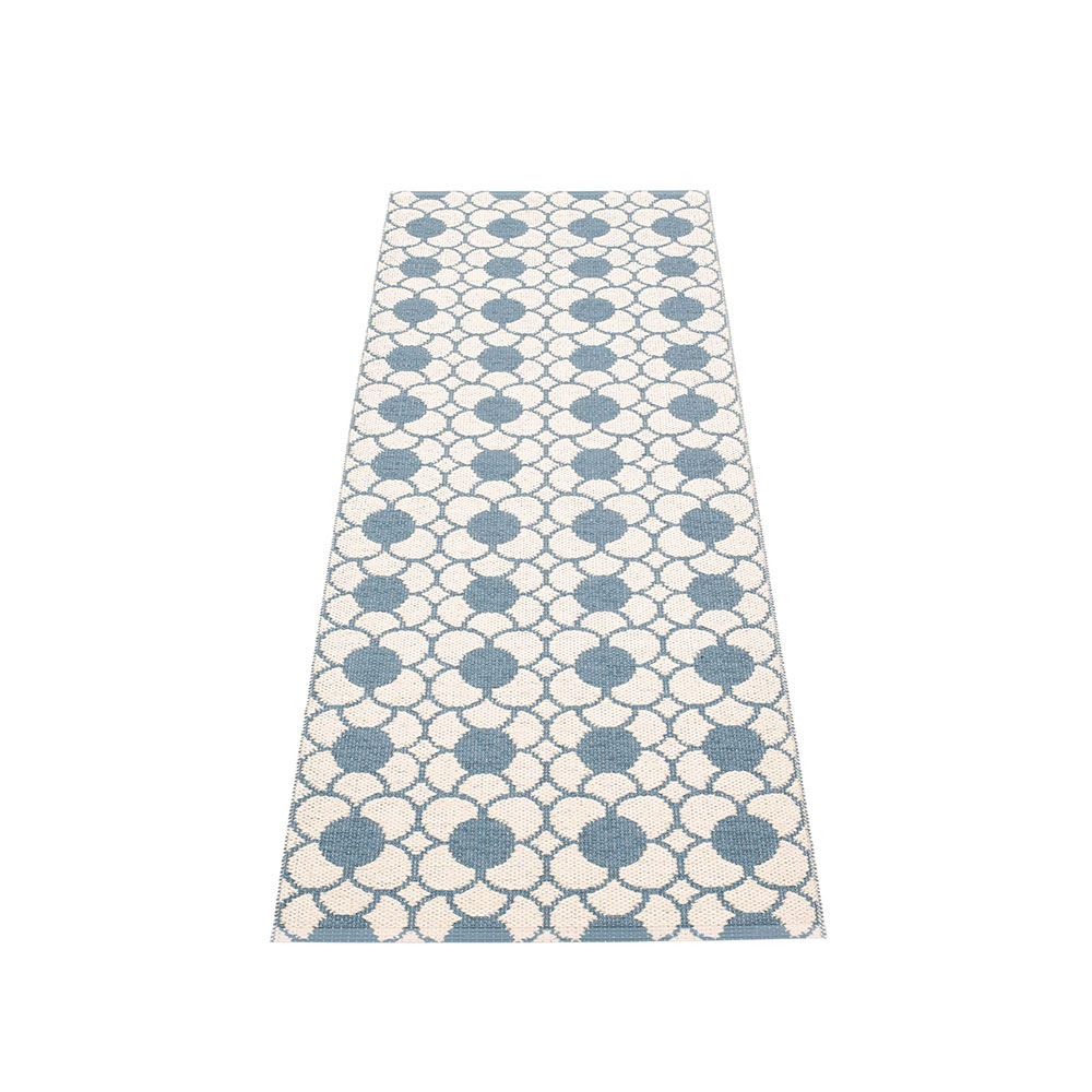 ANYA - tapis long, tapis de couloir - RIVER BLUE – Image 2