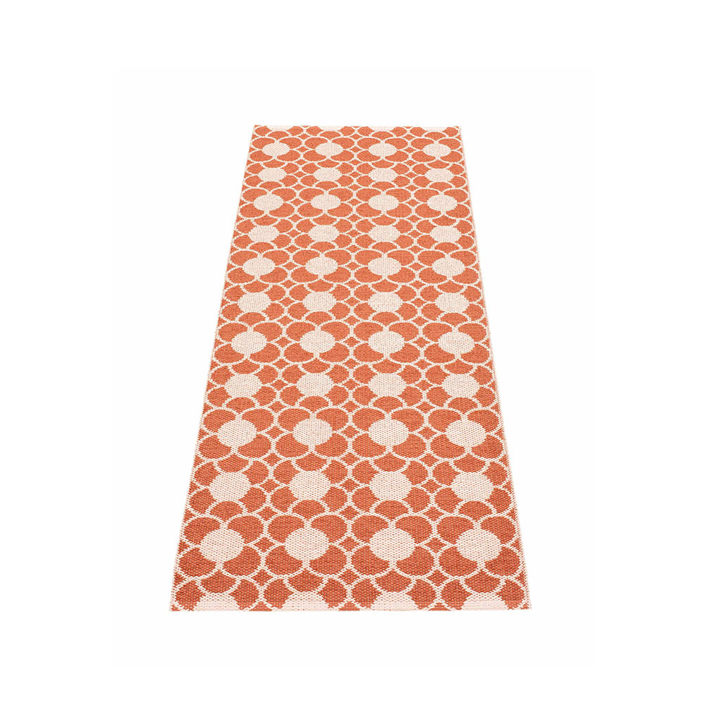 ANYA - tapis long, tapis de couloir - BRICK