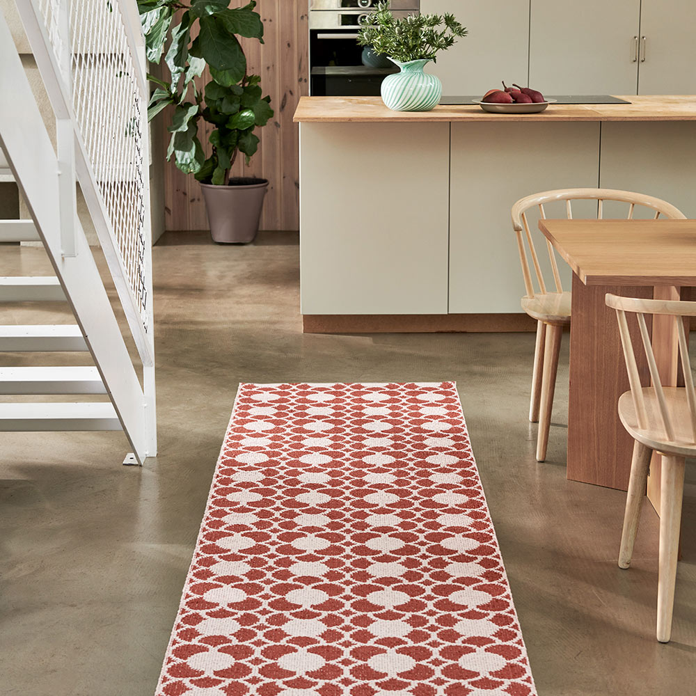 ANYA - tapis long, tapis de couloir - BRICK – Image 9