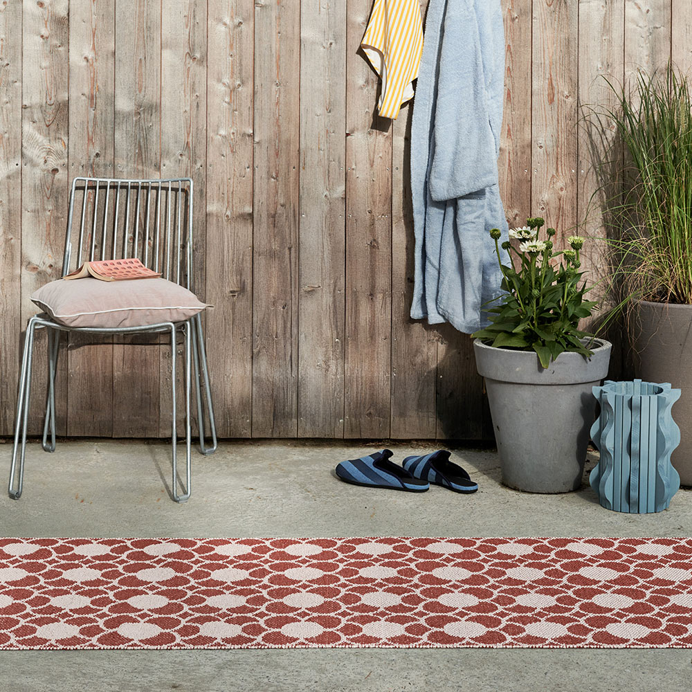 ANYA - tapis long, tapis de couloir - BRICK – Image 10