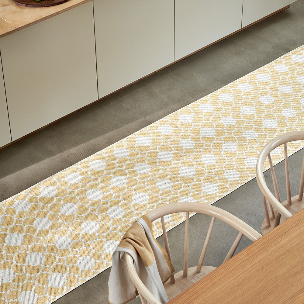 ANYA - tapis long, tapis de couloir - PALE YELLOW – Image 11