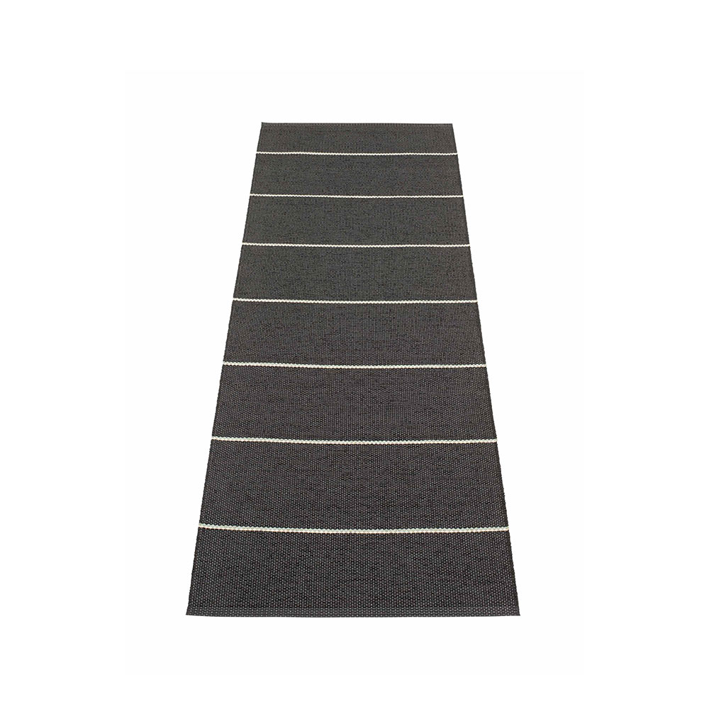 LEA - tapis long, tapis de couloir - BLACK