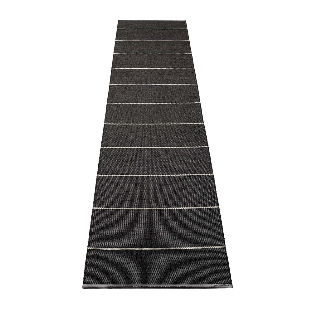 LEA - tapis long, tapis de couloir - BLACK – Image 3