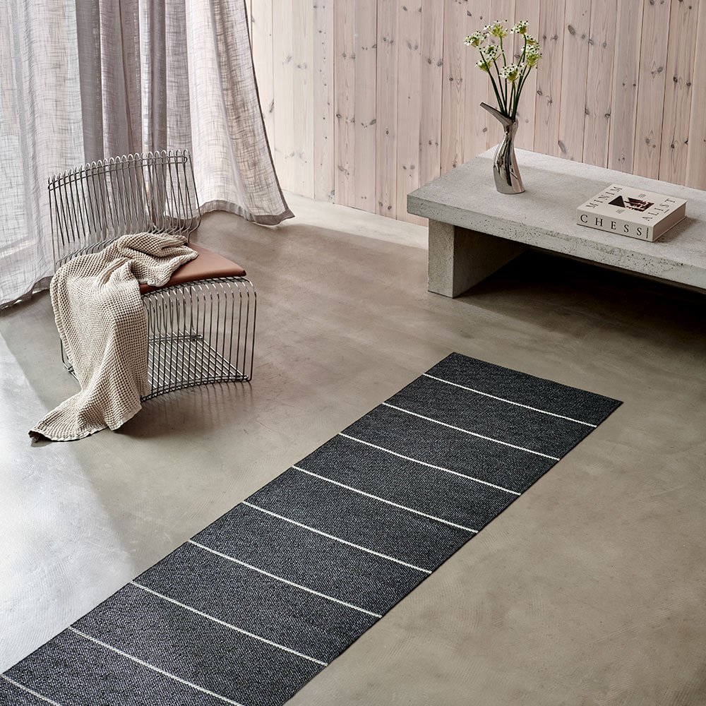 LEA - tapis long, tapis de couloir - BLACK – Image 7