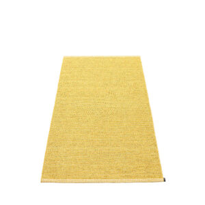 MONO - tapis long, tapis de couloir largeur 85cm - PALE YELLOW