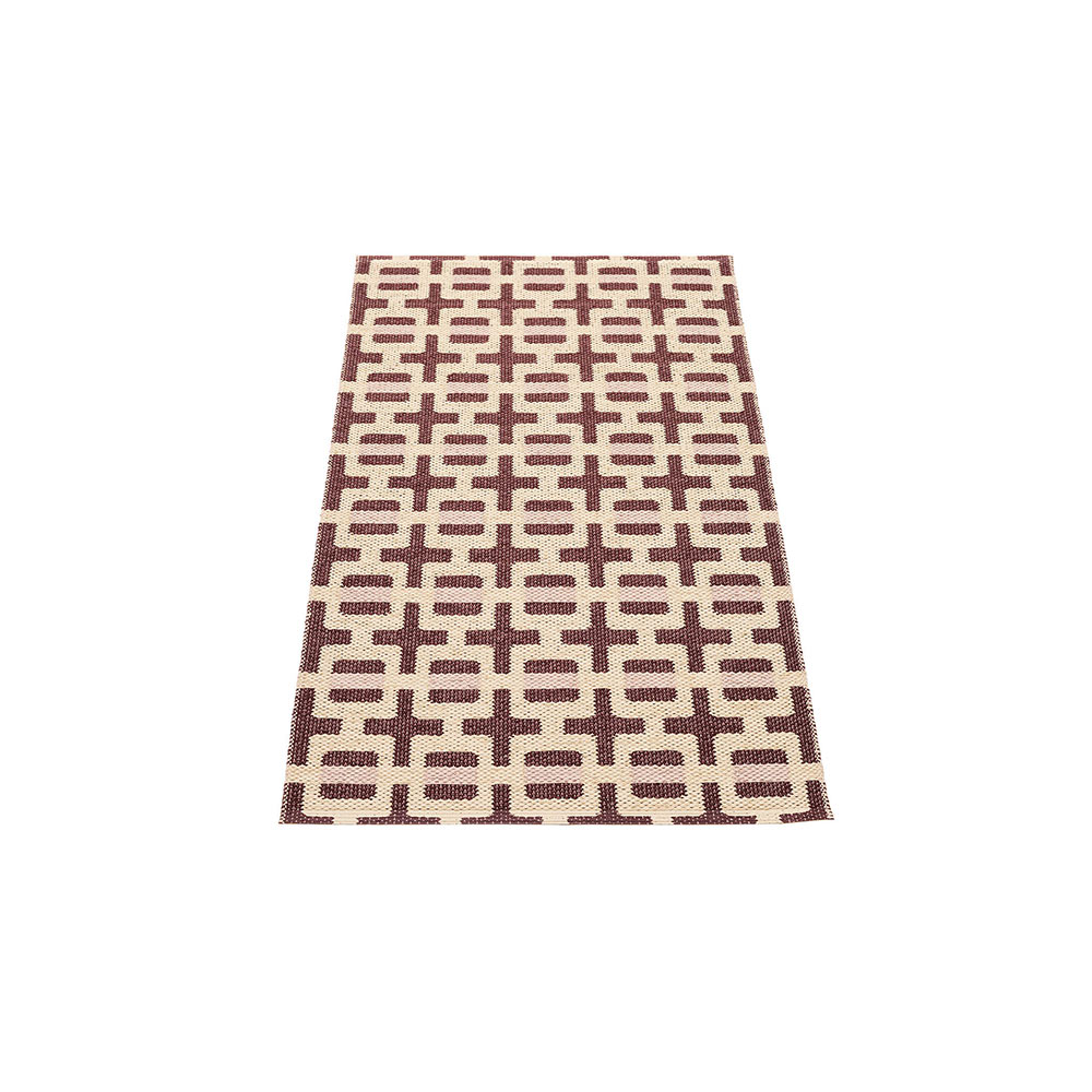 TOM - tapis long, tapis de couloir - BURGUNDY – Image 4
