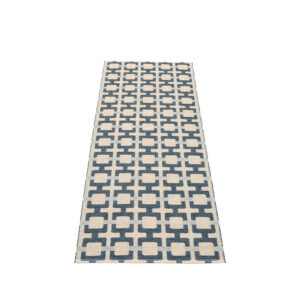TOM - tapis long, tapis de couloir - OCEAN BLUE