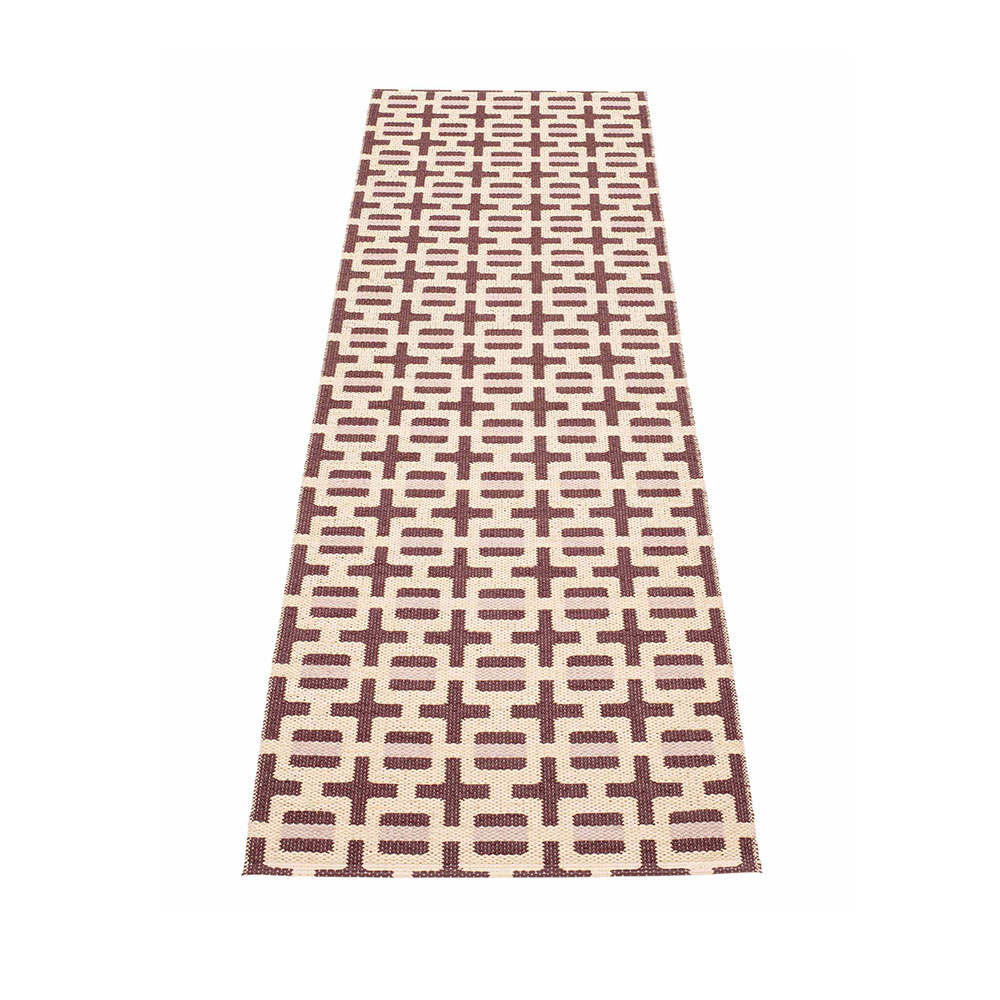 TOM - tapis long, tapis de couloir - BURGUNDY – Image 6