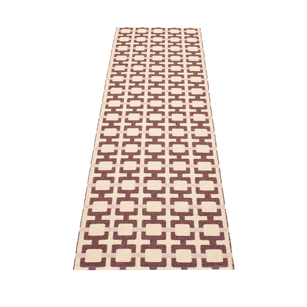 TOM - tapis long, tapis de couloir - BURGUNDY – Image 5